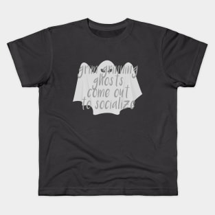 Grim Grinning Ghosts come out to socialize Kids T-Shirt